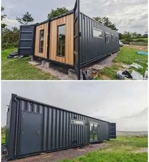 Контейнер 40ф для жилья-утепленный