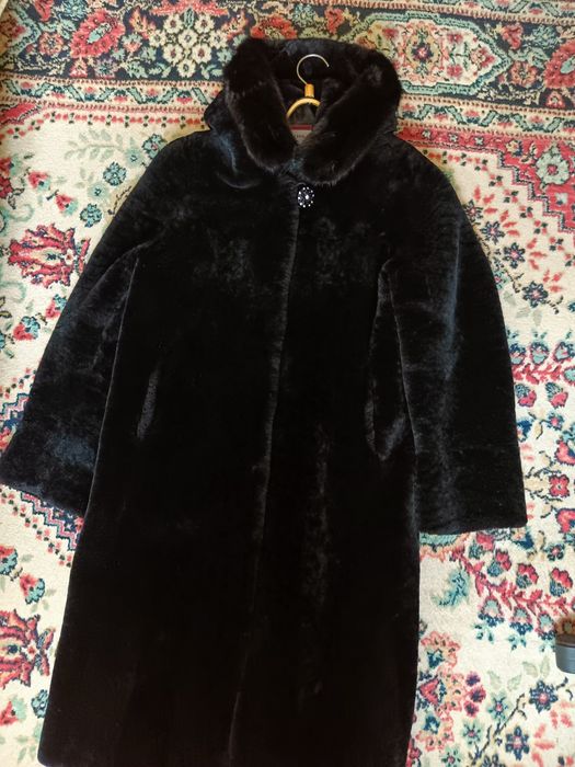 Шуба мутоновая размер 48-50