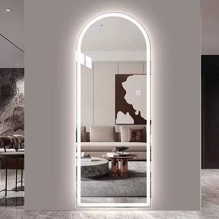 Зеркало напольное и настенное 2в1 с LED-подсветкой зеркало полный рост