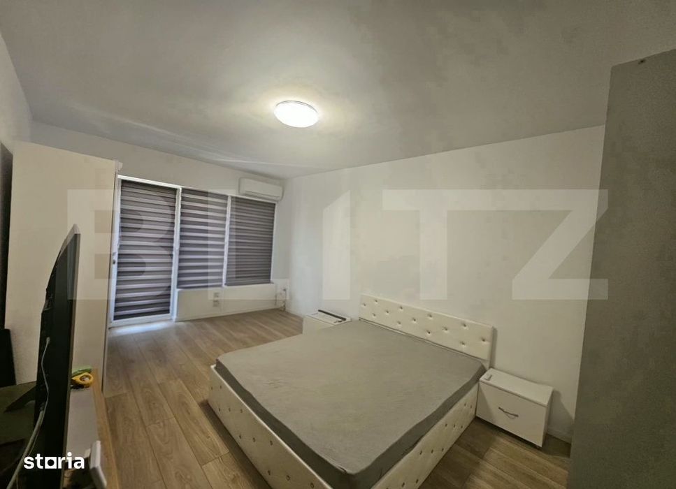 Apartament mobilat si utilat in zona Terra, etaj intermediar, parcare