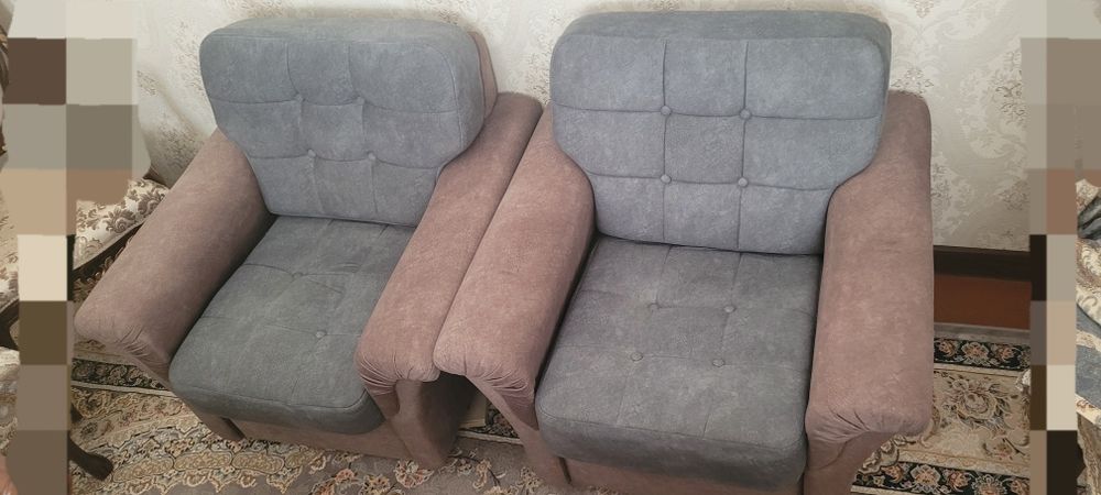 Диван-кровать+ кресла.  Divan-krovat + 2 ta kreslo