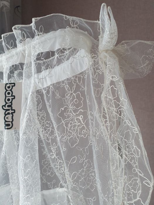 Детский балдахин белый