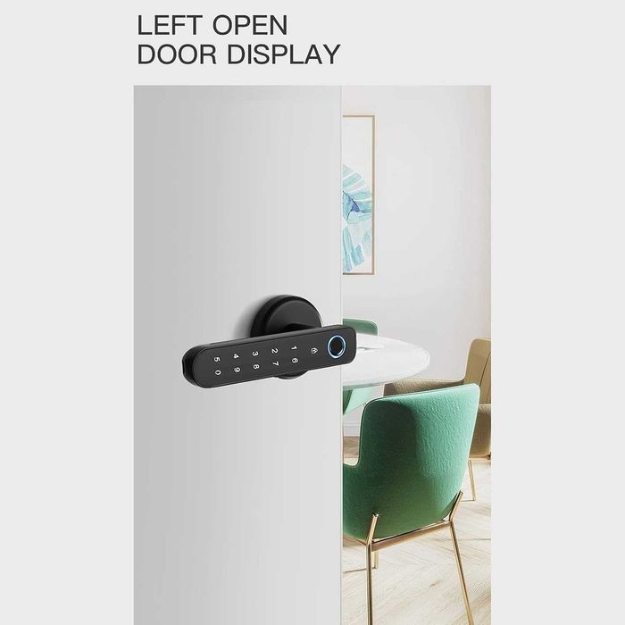 Aqlli elektron eshik qulfi. Model: Anju Smart Lock, F-01