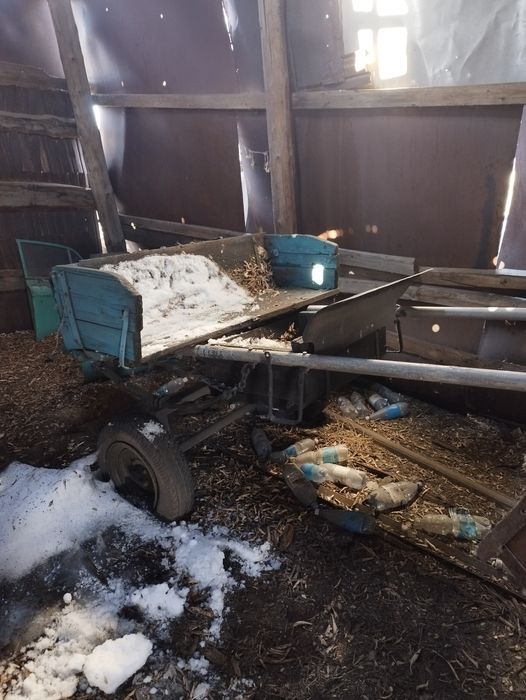 Двухкольная телега.