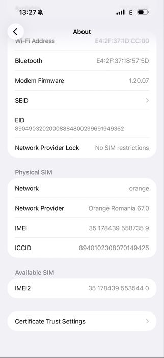 Iphone 17 pro max 256 GB