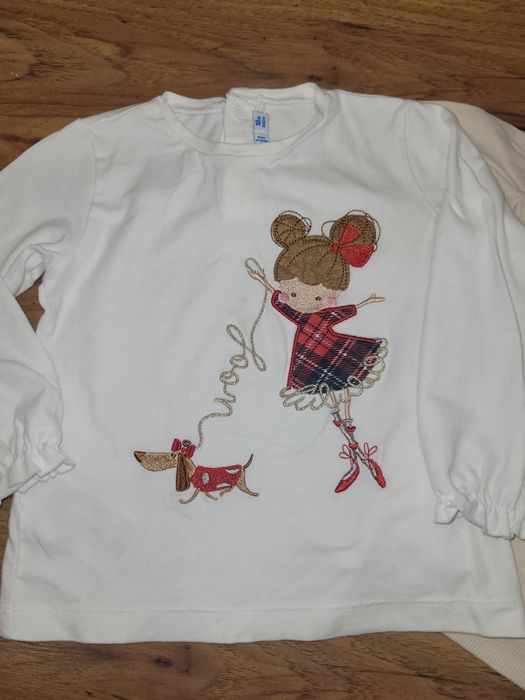 Пуловер и блузка Mayoral, 86см.