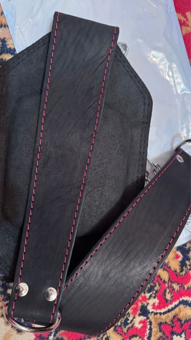 Атлетический пояс с цепью