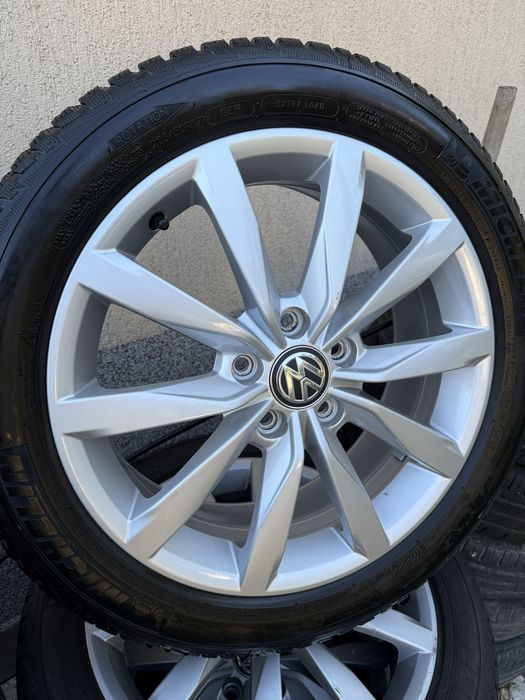 jante vw golf 7,golf 8,originale 17+anvelope 205.50.17 iarna