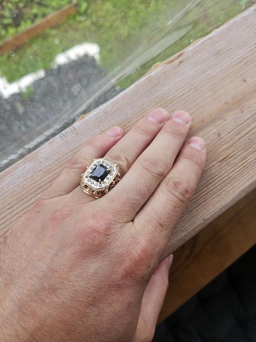 Перстень золотой 585 20.5 размер 25 грам