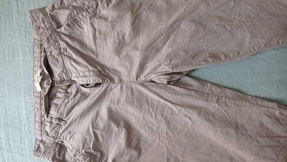 Pantaloni ESPRIT culoare gri-lila