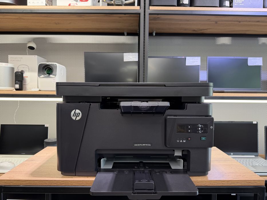 Принтер HP LaserJet Pro MFP M125a, лазерный, МФУ, черно-белый,2254/А10