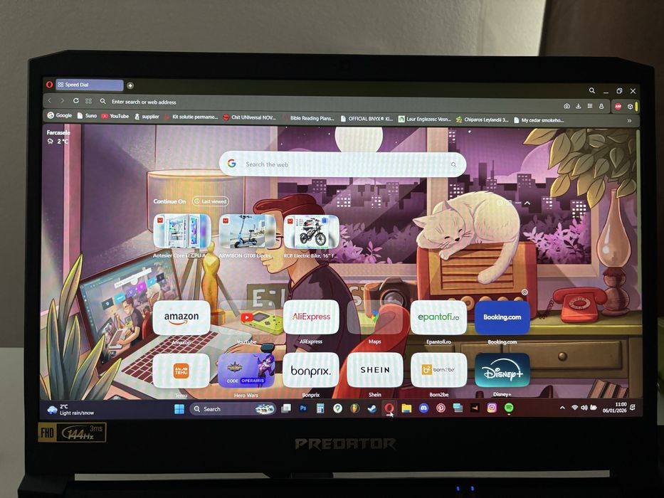 Predator 315-53, 1TB HDD, 512 GB SSD, 3060 RTX