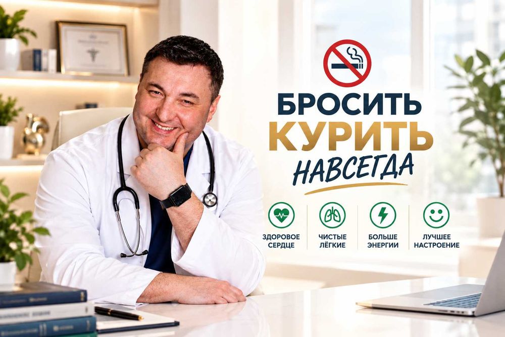 Помогу бросить курить навсегда