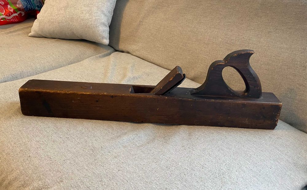 Rindea lemn Goldenberg Acier fondu din sec 18 originala colectie