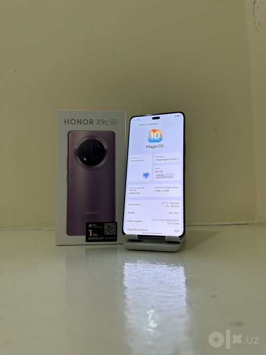 Honor X9c 5G (8/256) ideal srochna