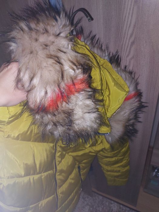 Дамско жълто яке