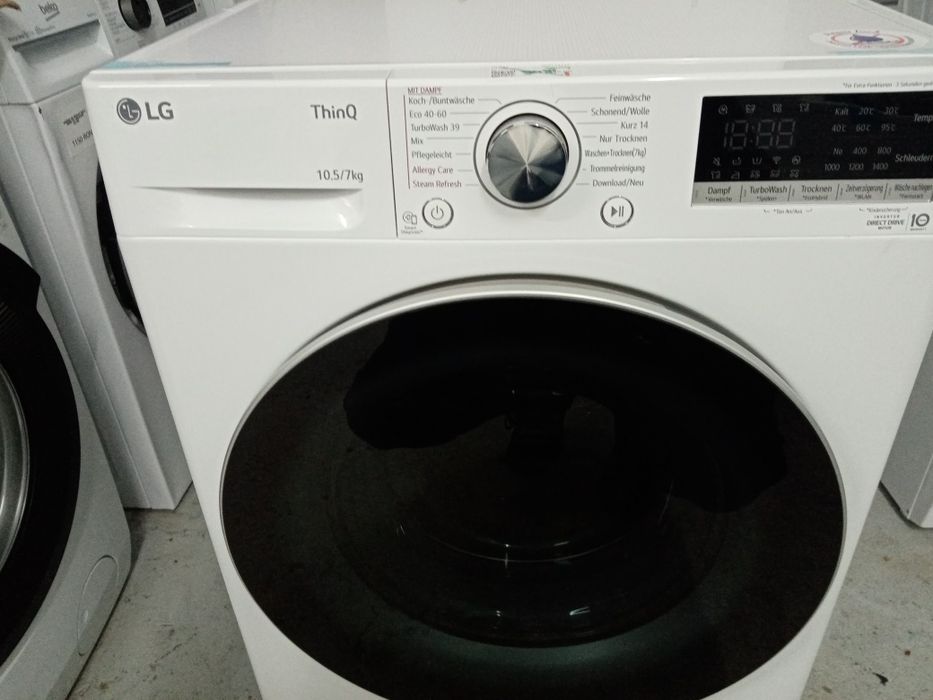 Mașina de spălat rufe cu uscător   LG 10,5/7 kg