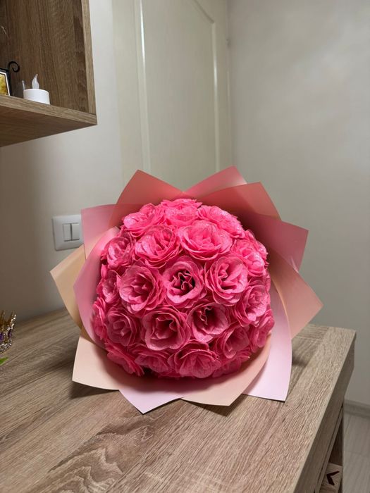 Buchet trandafiri de sapun