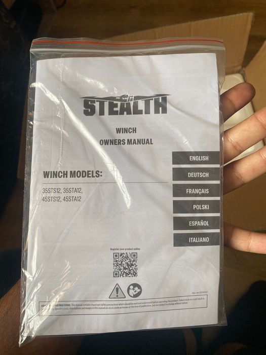 електрическа лебедка Stealth Winches 3500 LB