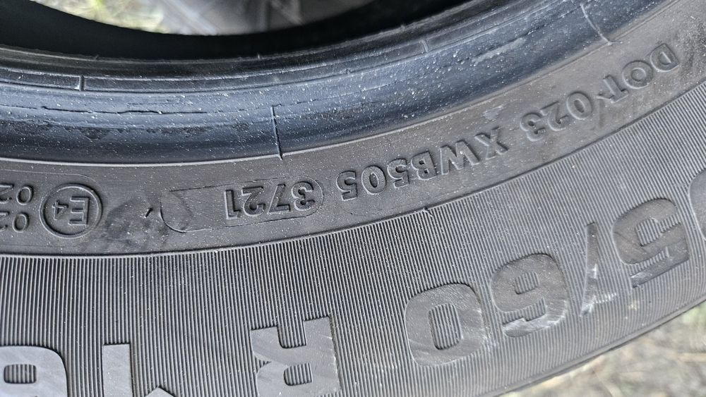 2бр гуми 205 60 16 дот 21 вредещайн