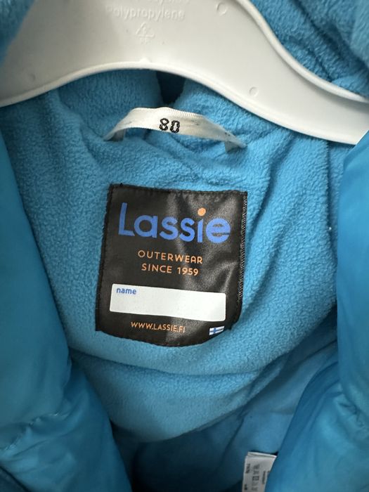 Продаю зимний комбинезон Lassie 80 (+6)рр.