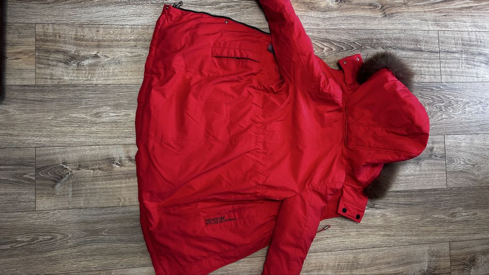 Куртка парка детская натуралка