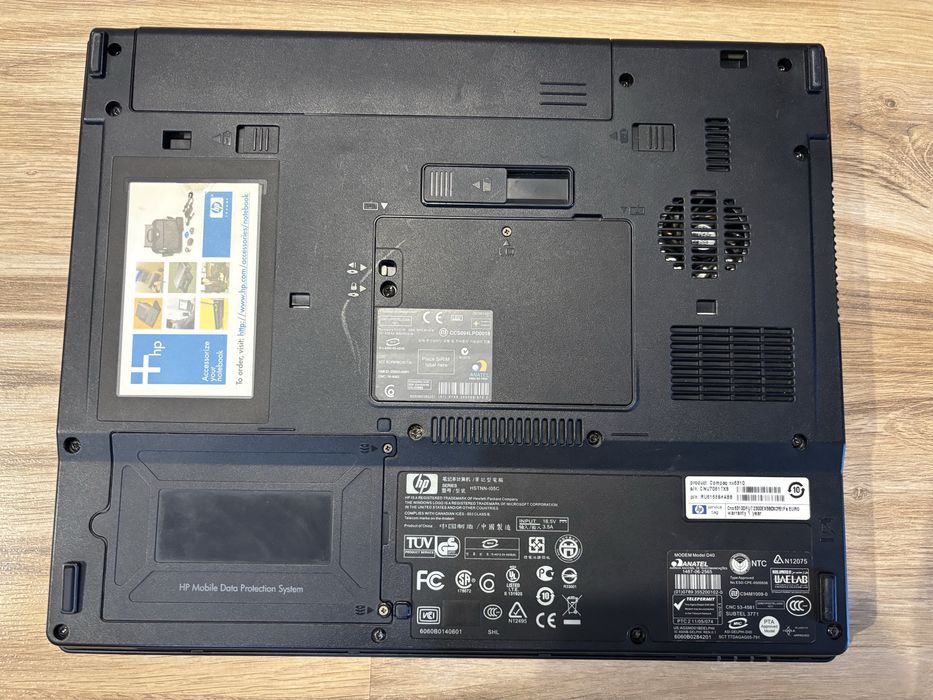 Laptop retro hp compaq nx6310