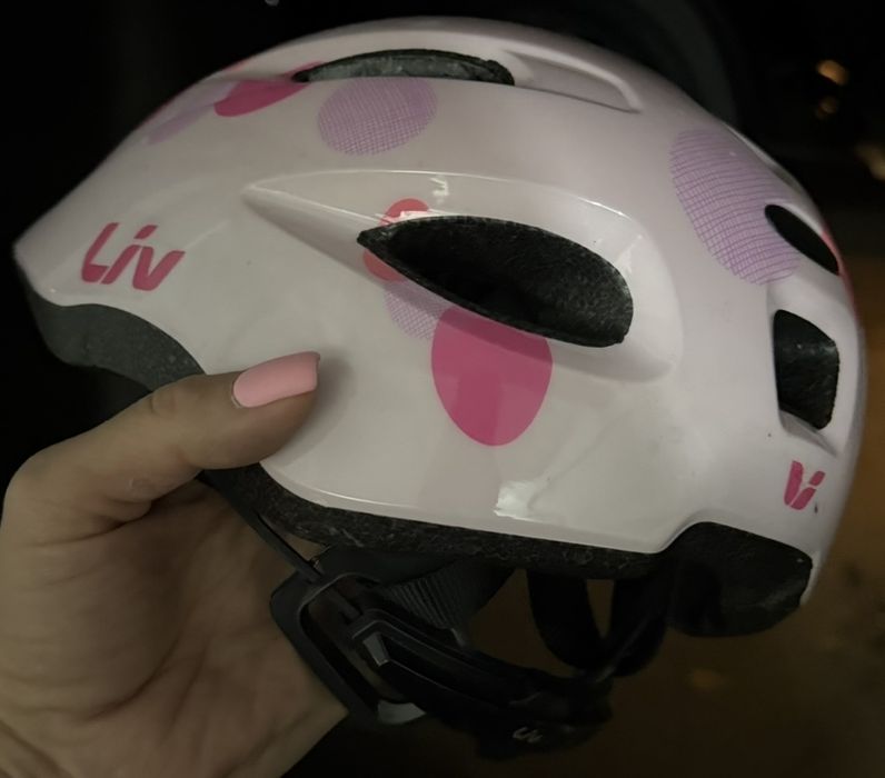 Детский велошлем новый