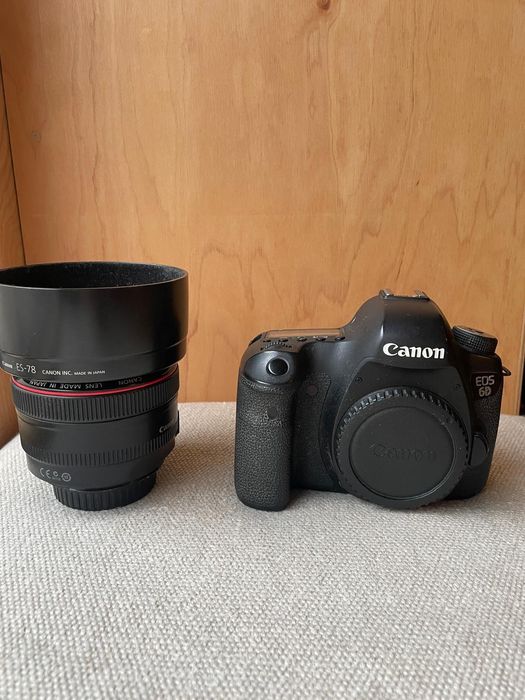Canon EF 50mm f/1.2L USM + Canon 6D Full Frame