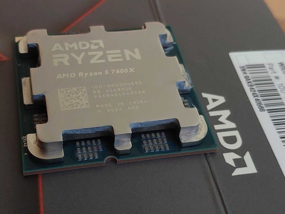 AMD Ryzen 5 7600X, 6-ядрен, АМ5