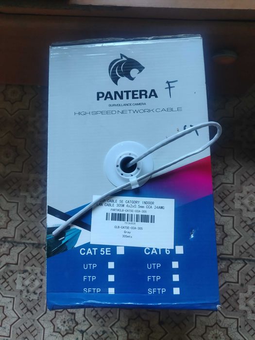 Кабель UTP Cat 5e