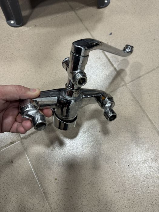 Baterie cada cu pipa lunga si dus