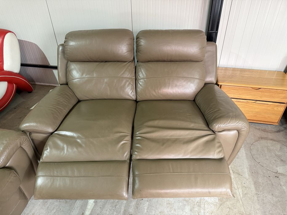 Canapea set 3/2/1 extensibila si relaxa import Germania