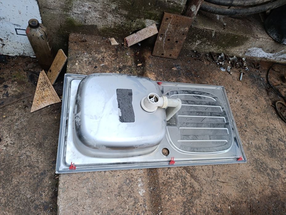 Chiuvetă de inox bucătărie 86x43 cm