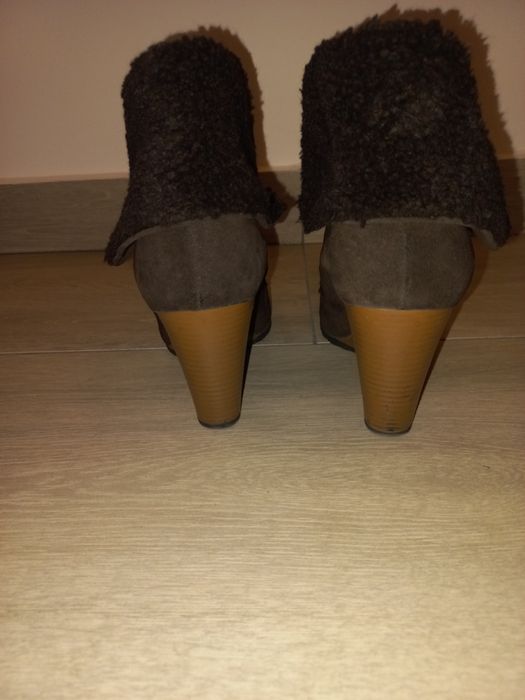 Botine dama din piele, mărimea 37