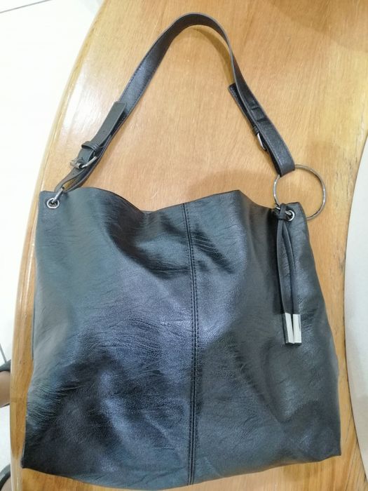 Шопер сумка чёрного цвета