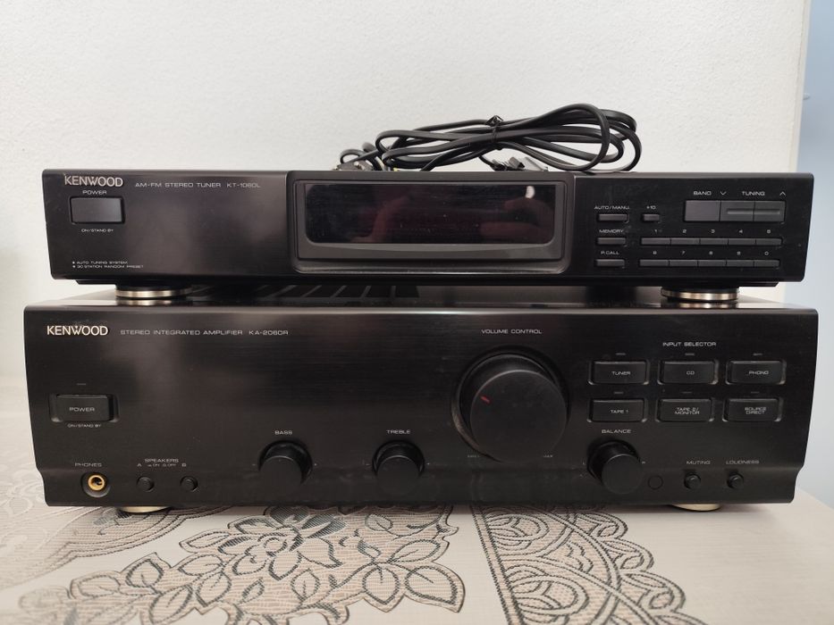 Kenwood усилвател с радиоприемник