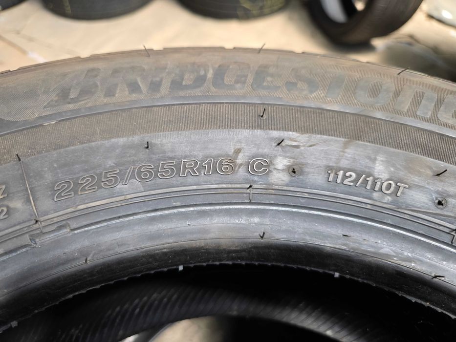 1бр Лятна гума за бус 225 65 16 С - Bridgestone DOT 2023