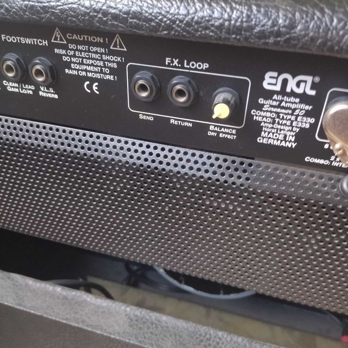 Engl screamer 50 лампов усилвател за китара 4-ри канала Germany