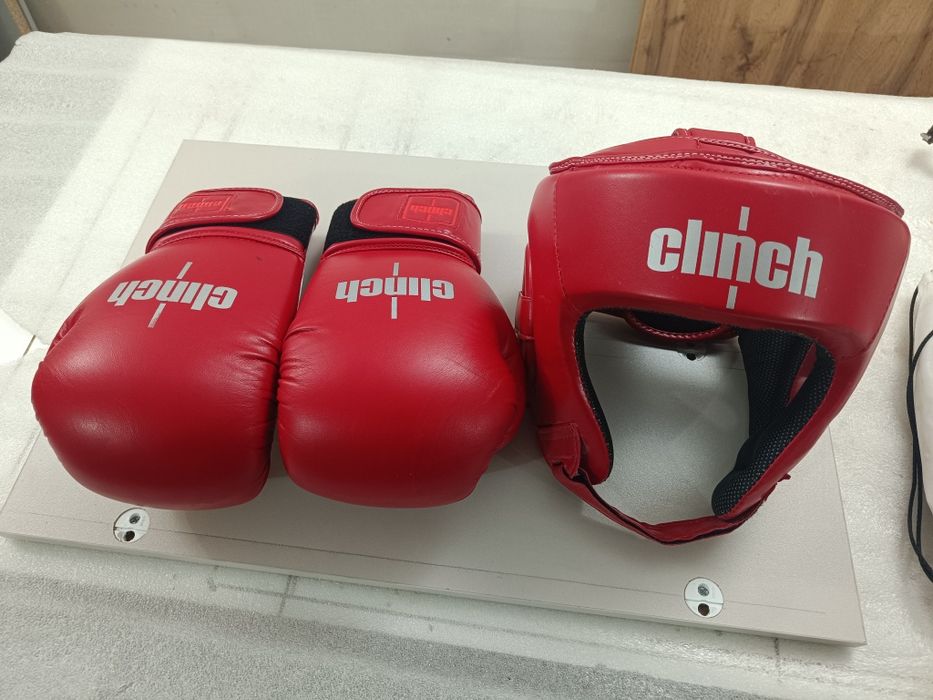 Бокс перчатки и шлем 1-oz