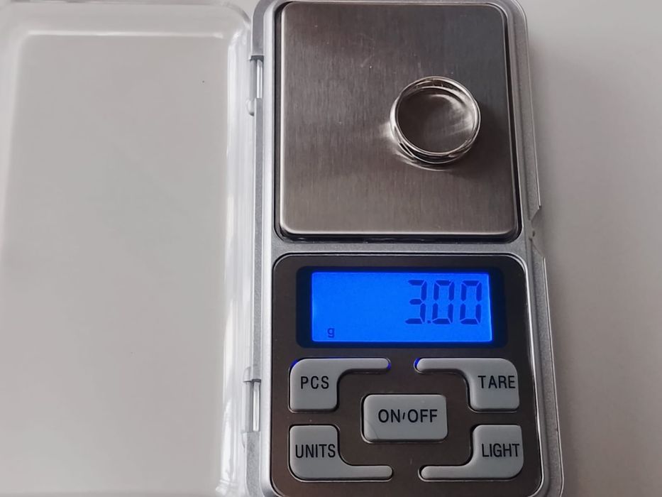 Inel vechi din argint de 925, SC