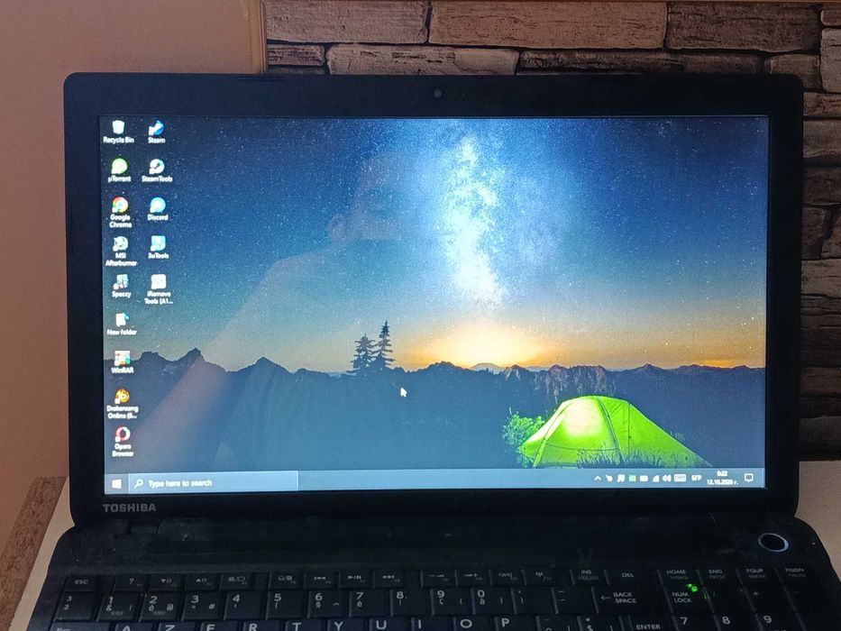 Лаптоп Toshiba Satellite C55-A / i5-4200M / 12GB RAM / 112GB SSD / NVIDIA GeForce