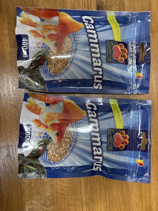 Grammarus - Vand hrana de broacute, carasi  400ml + 400ml