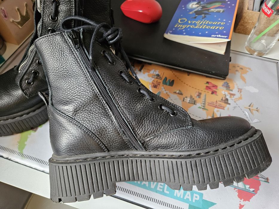 Ghete Steve Madden marimea 38 piele
