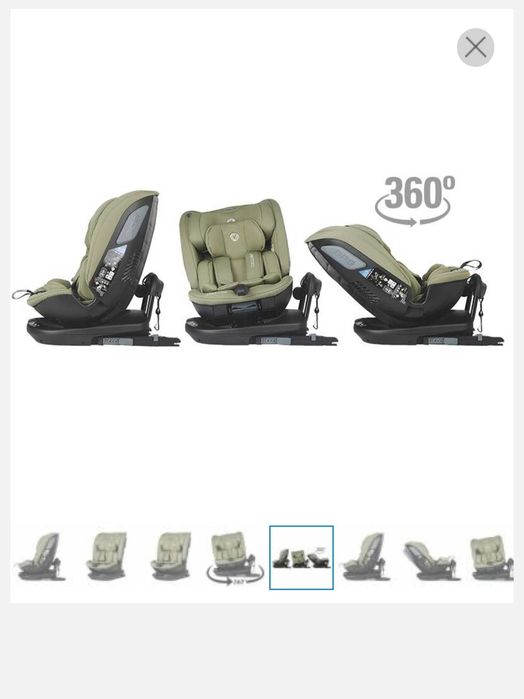 Vand scaun auto rotativ iSize Cocolle Velsa