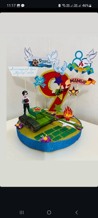 поделка  ручная работа на 9 май