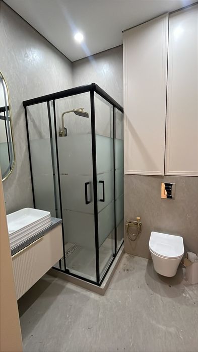 Душавое перегородкие Калённы стекло для душа