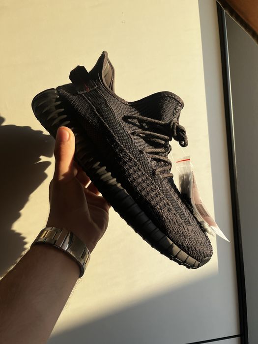Yeezy black reflective