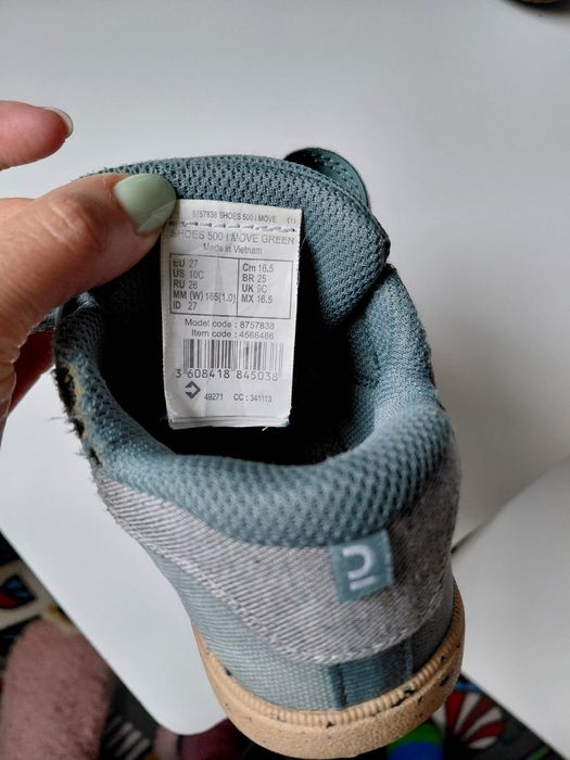 2 perechi adidasi băieți masura 27, H&M, Decathlon