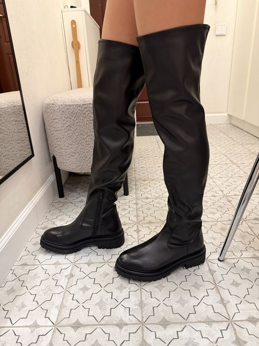 Сапоги ботфорты